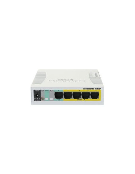 Smart Switch 5 Giga dont 4 PoE + 1 SFP