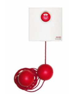 Ascom - TIRETTE BLANCHE D'APPEL 1 Bouton AVEC Cordon 2